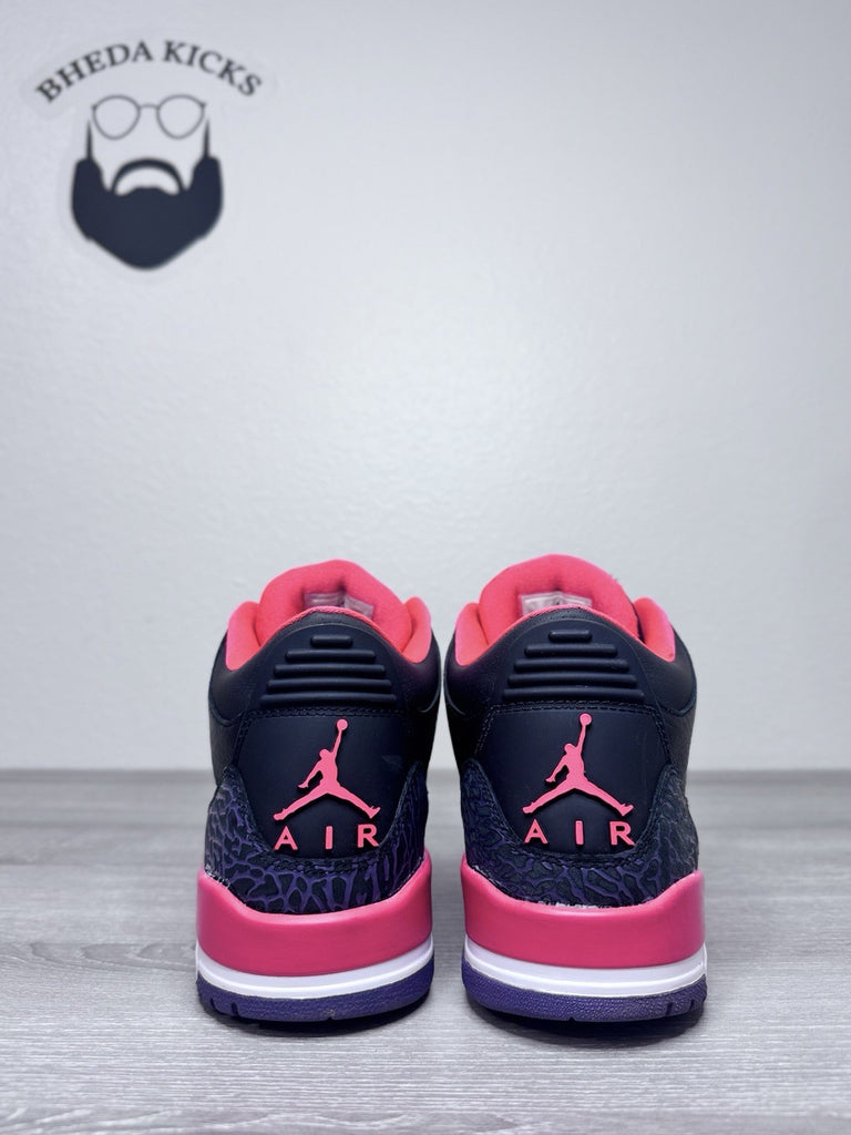 Size 10.5 - Jordan 3 Retro Crimson 2013 136064-005 Preowned Authentic