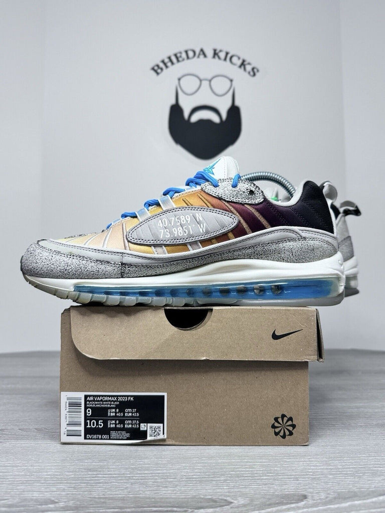 Size 9 - Nike Air Max 98 On Air: NYC La Mezcla CI1502-001 Athletic Sneaker