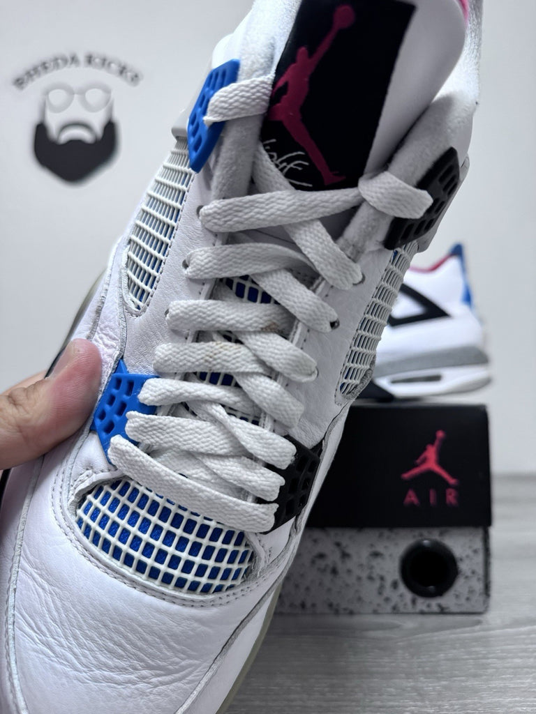 Size 11.5 - Jordan 4 Retro SE Mid What The 4 Mens White CI1184-146 Preowned