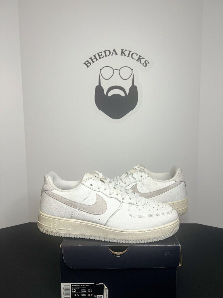 Nike Air Force 1 '07 Craft Summit White Photon Dust Men's (CN2873-100) Size 12