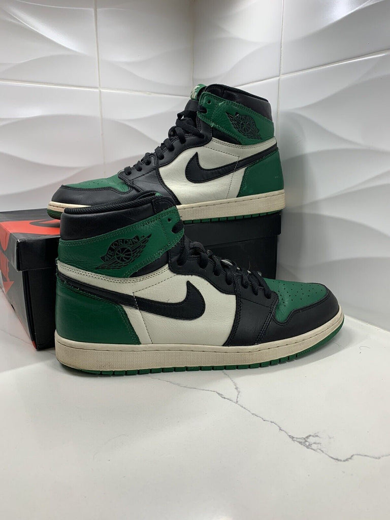 Mens Size 14 Nike Air Jordan 1 Retro High OG Pine Green 1.0 555088-302