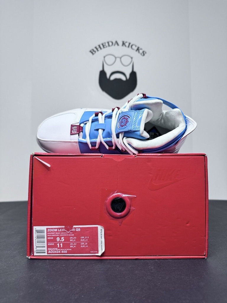 NEW DS Nike Zoom LeBron 3 Shoes Houston Oilers Blue Red QS Men’s Size 9.5