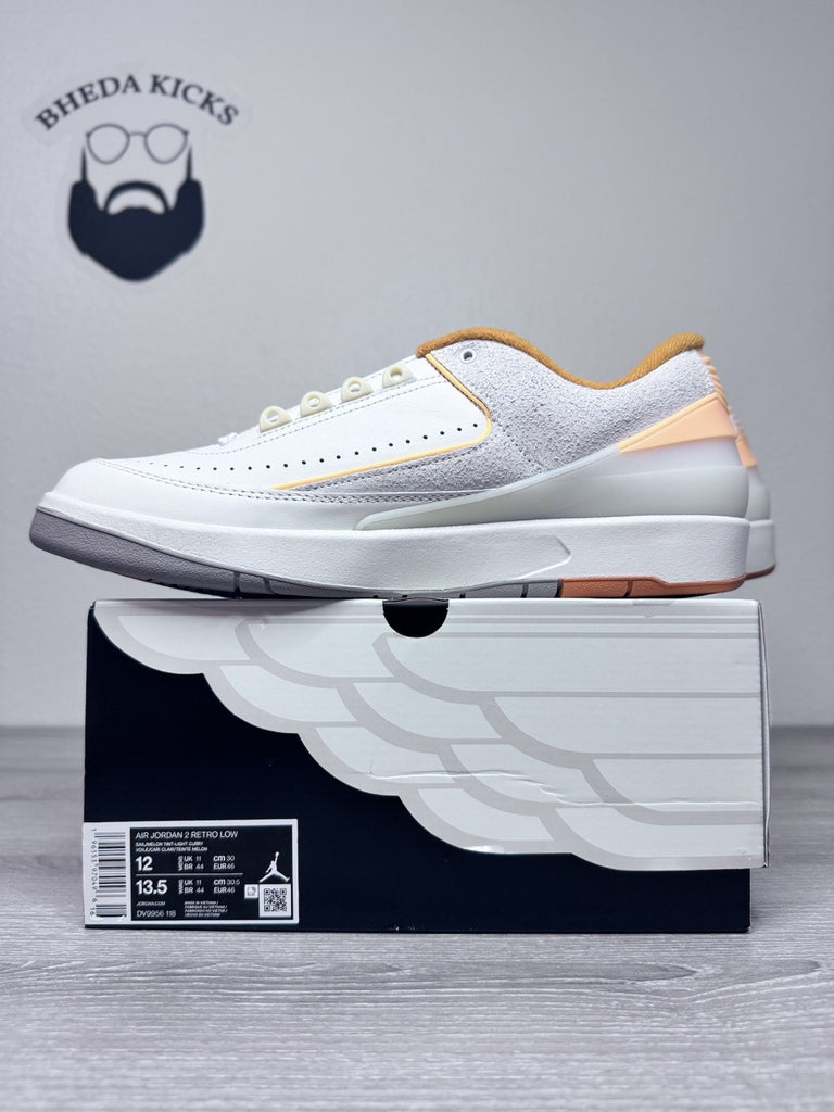 Size 12 - Air Jordan 2 Retro Low Melon Tint DV9956-118 Men's NEW DS