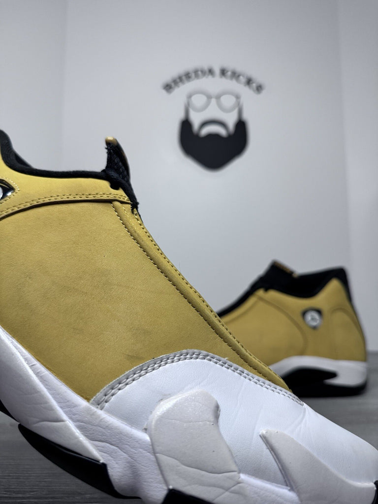 Size 14 - Jordan 14 Retro Light Ginger (2022) 487471-701 Preowned Authentic