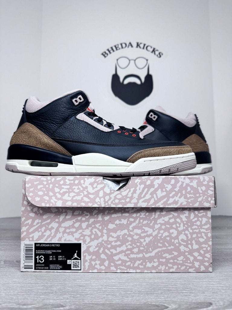 Size 13 - Nike Air Jordan 3 Retro Desert Elephant CT8532-008 OG NEW DS