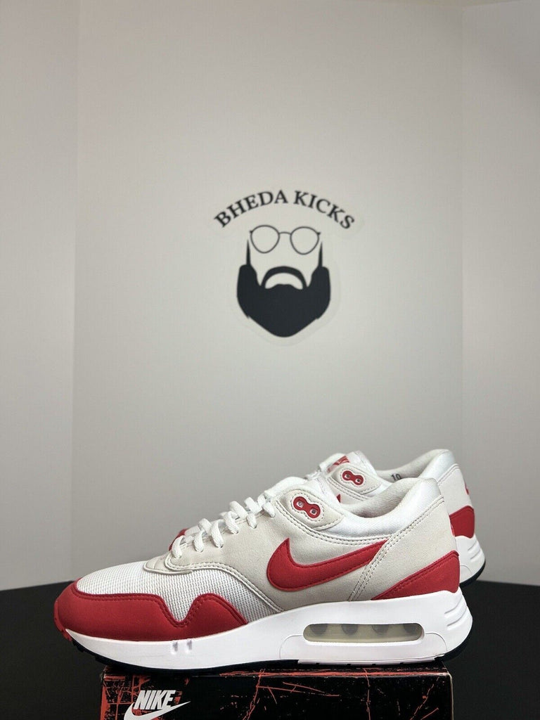 Nike Air Max 1 '86 OG Big Bubble White University Red DQ3989-100 Men's Size 10