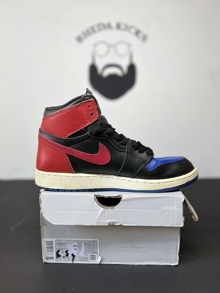 Air Jordan 1 Top 3 GS Size 6.5y 575441-026 Preowned Rare MJ OG