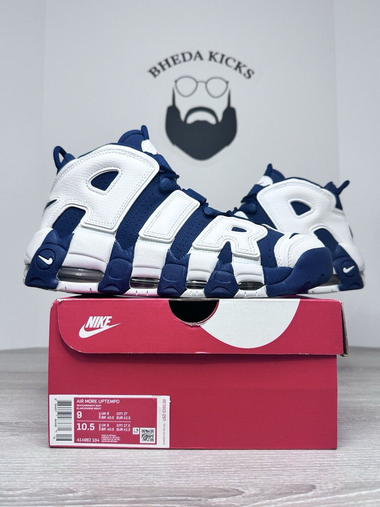 Size 9 - Nike Air More Uptempo Olympic Men's 414962-104 Worn Once Authentic