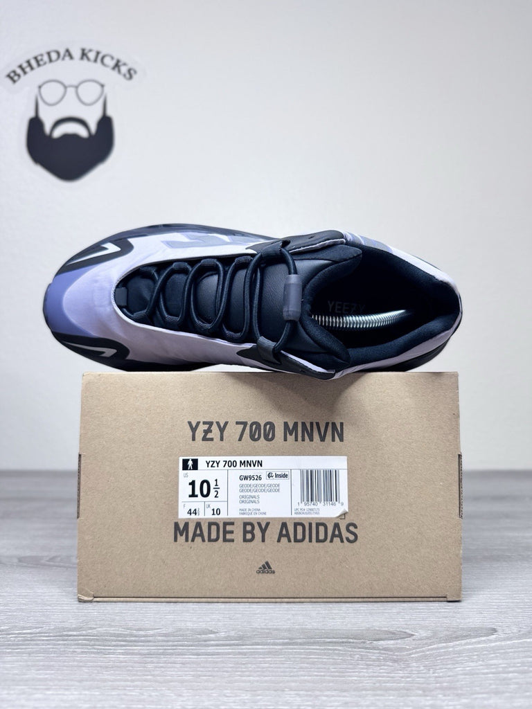 Size 10.5 - adidas Yeezy Boost 700 MNVN Geode GW9526 Authentic Og Worn Once