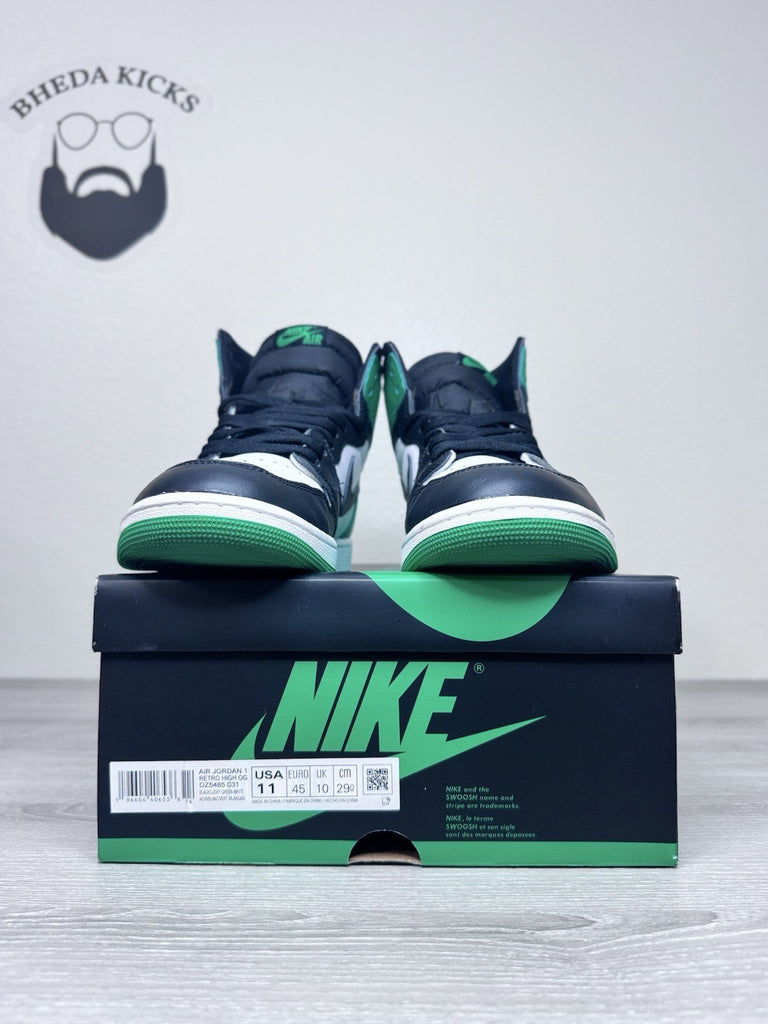 Size 11 - Nike Air Jordan 1 Retro High Lucky Green DZ5485-031 Preowned Authentic