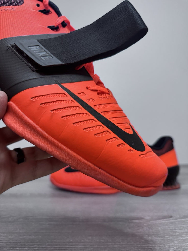 Size 15 - Nike Romaleos 3 Hyper Crimson Black (852933-801) Men’s Preowned