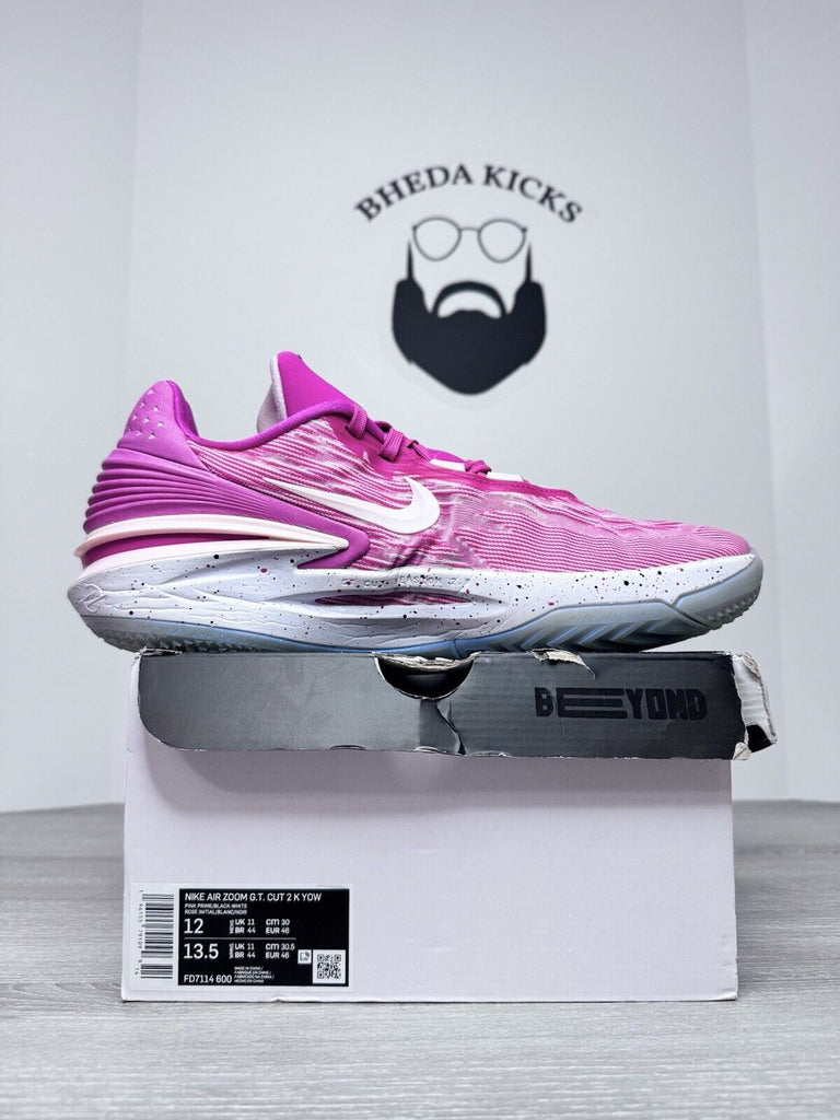 Size 12 - Nike Air Zoom G.T. Cut 2 Kay Yow PE Pink Rose Shoes FD7114-600