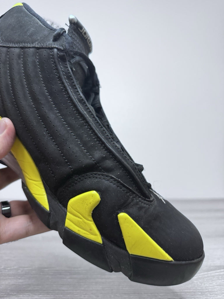 Size 13 - Air Jordan 14 Retro Thunder (487471-070) Preowned Authentic