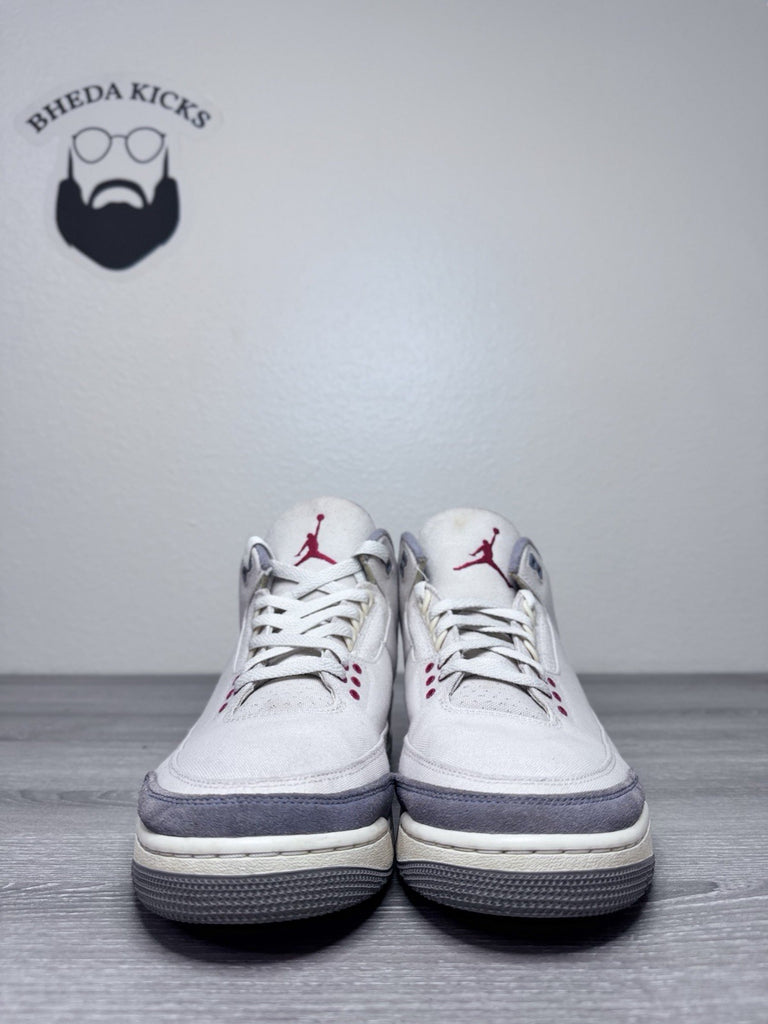 Size 12 - Nike Air Jordan 3 Retro SE 'Muslin' DH7139-100 Preowned Authentic