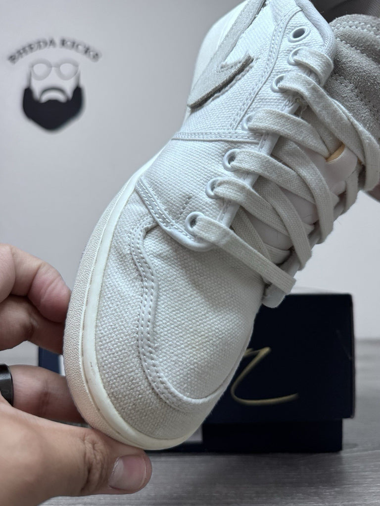 Size 10.5 - Jordan 1 Retro AJKO Low SP Union Sail Men’s DZ4864-100 Preowned