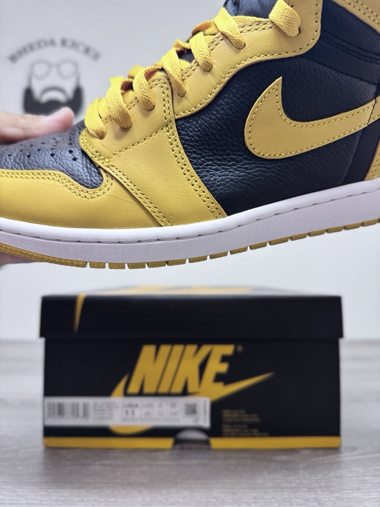 Size 11 - Air Jordan 1 Retro High Pollen 555088-701 Preowned Authentic Og