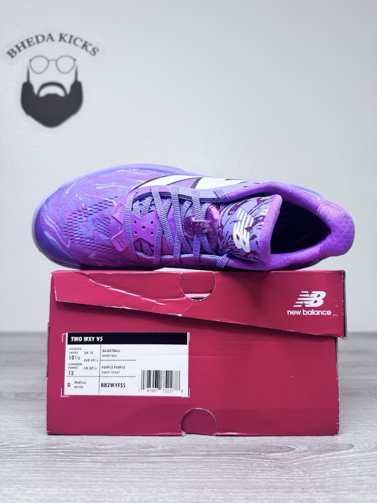 Size 10.5 - New Balance TWO WXY V5 Passion Fruit BB2WYFS5 Basketball Sneakers