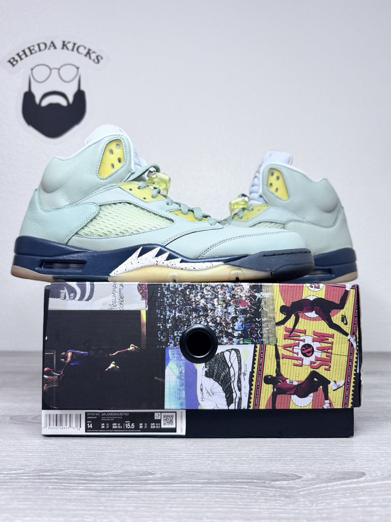 Size 14 - Nike Air Jordan 5 Retro Jade Horizon (2022)  DC7501-300 Preowned Clean
