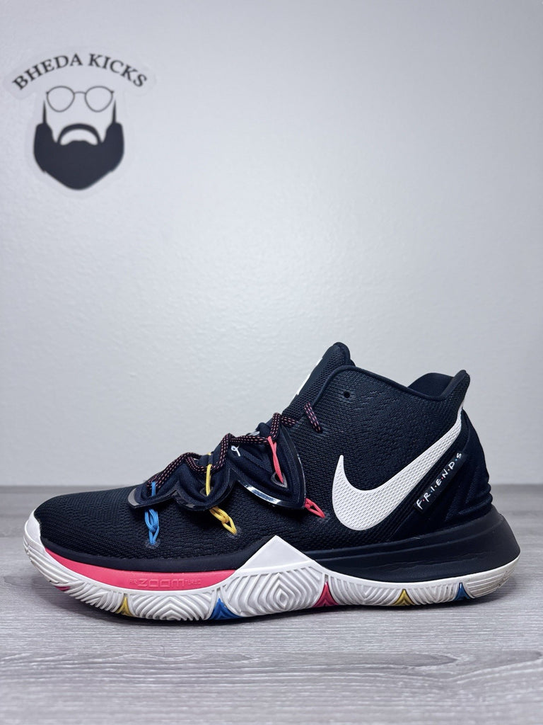 Size 15 - Nike Kyrie 5 Friends Mens Shoes Basketball Sneakers Black AO2918-006