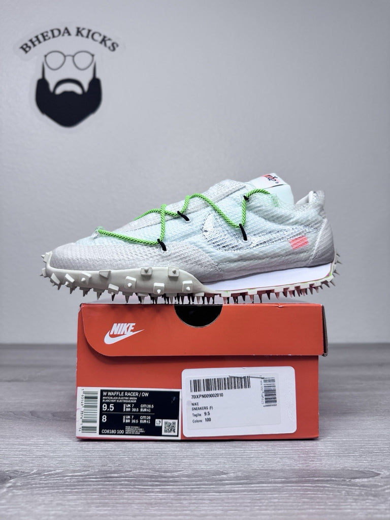 Size 9.5W/8 Men’s - Nike x Off-White Waffle Racer Women SP CD8180-100 Brand New