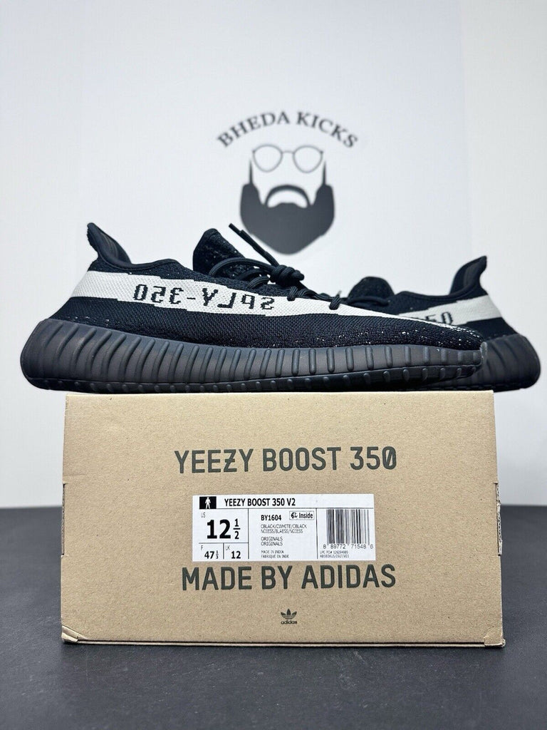 NEW DS Adidas Yeezy Boost 350 V2 Oreo BY1604 Authentic Sneaker Men’s Size 12.5