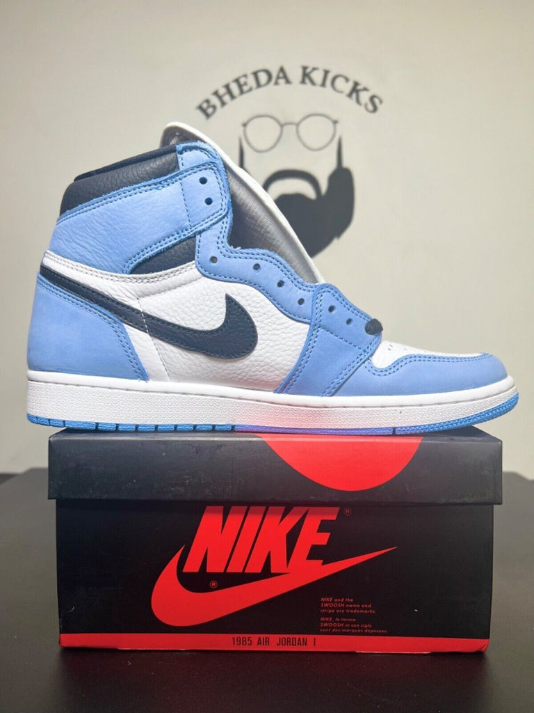 Jordan 1 Retro OG High University Blue NEW DS Size 7y-10 555088-134 575441-134