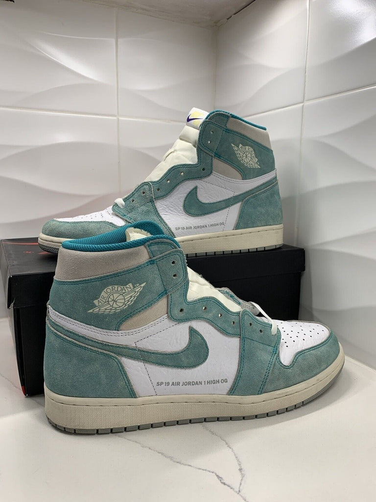 Nike AIR JORDAN 1 RETRO HIGH OG TURBO GREEN 2018 sz 13 Preowned