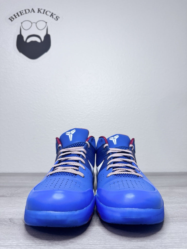 Size 16 - Nike Zoom Kobe 4 IV Protro Philly Blue Red White FQ3545-400 Preowned