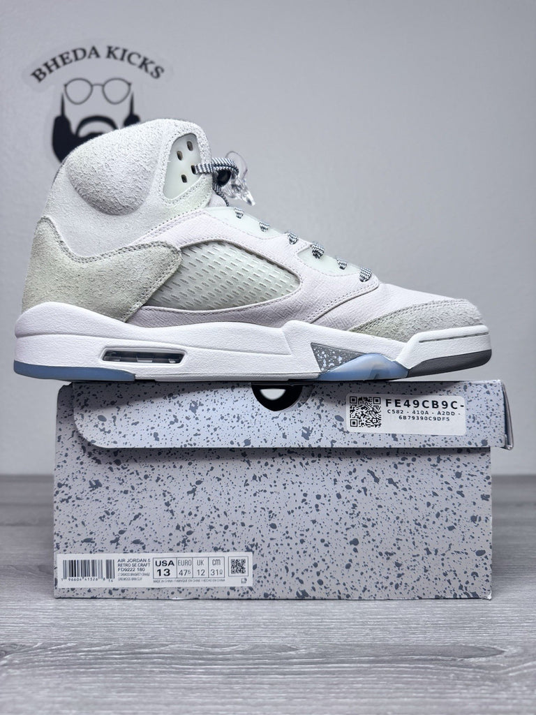 Size 13 - Nike Air Jordan 5 Retro SE Craft Light Orewood Brown FD9222-180