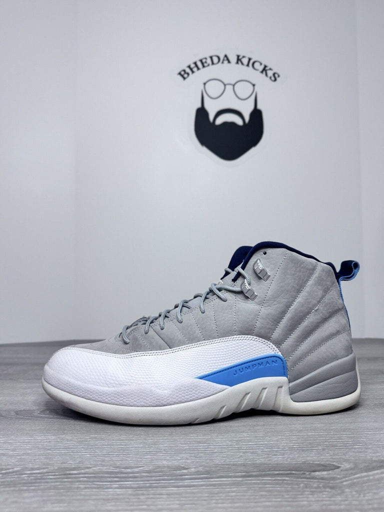 Size 13 - Jordan 12 Retro Grey University Blue 2016 Preowned 130690-007