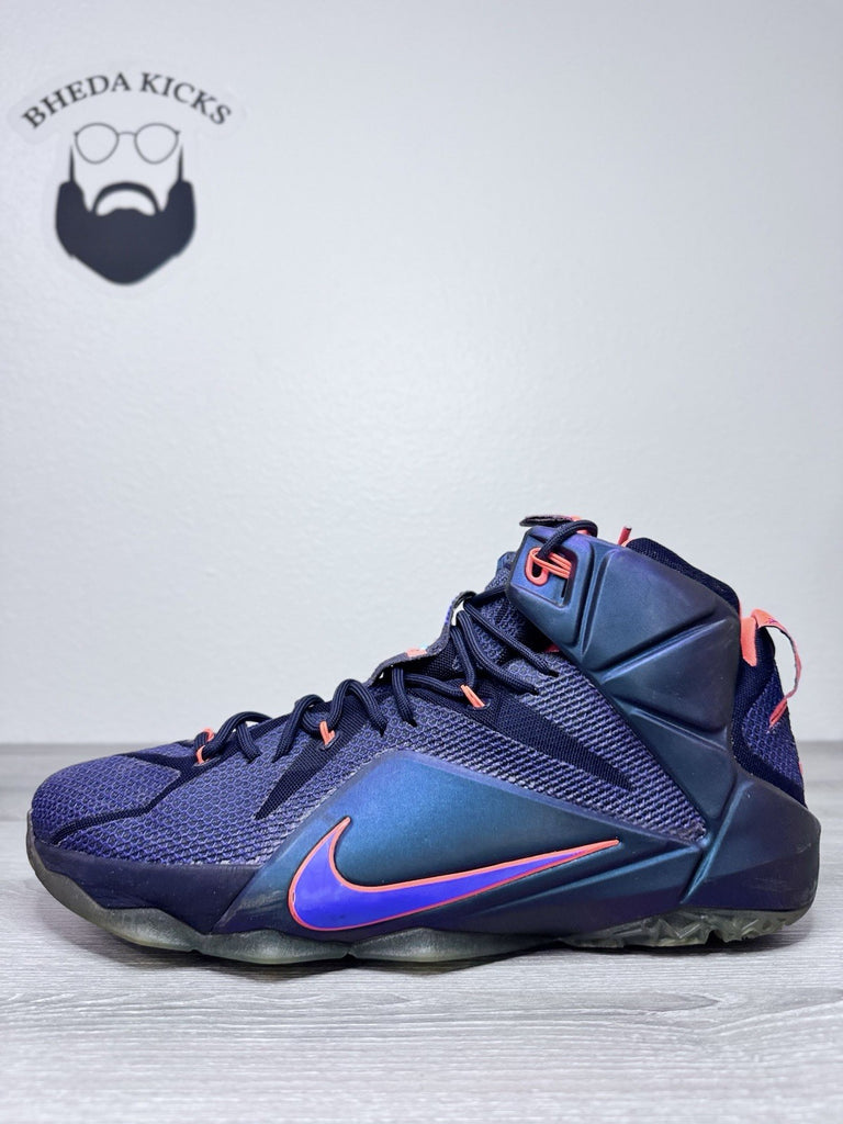 Size 15 - Nike LeBron 12 Instinct 684593-583 Preowned Authentic Og Rare