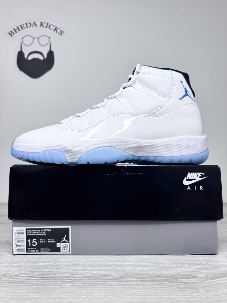 Size 15 - Nike Air Jordan 11 Retro Legend Blue Columbia CT8012-104 Brand New
