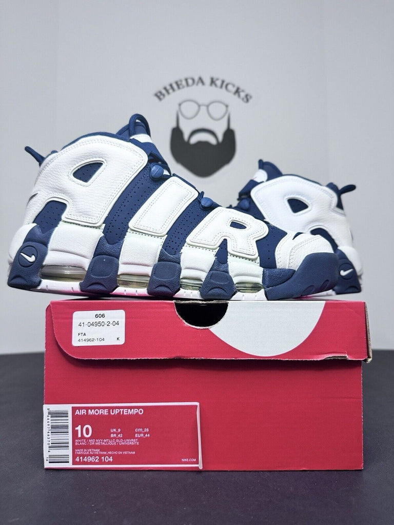 NEW DS Nike Air More Uptempo Olympic Shoes Sneakers 414962-104 Men’s Size 10