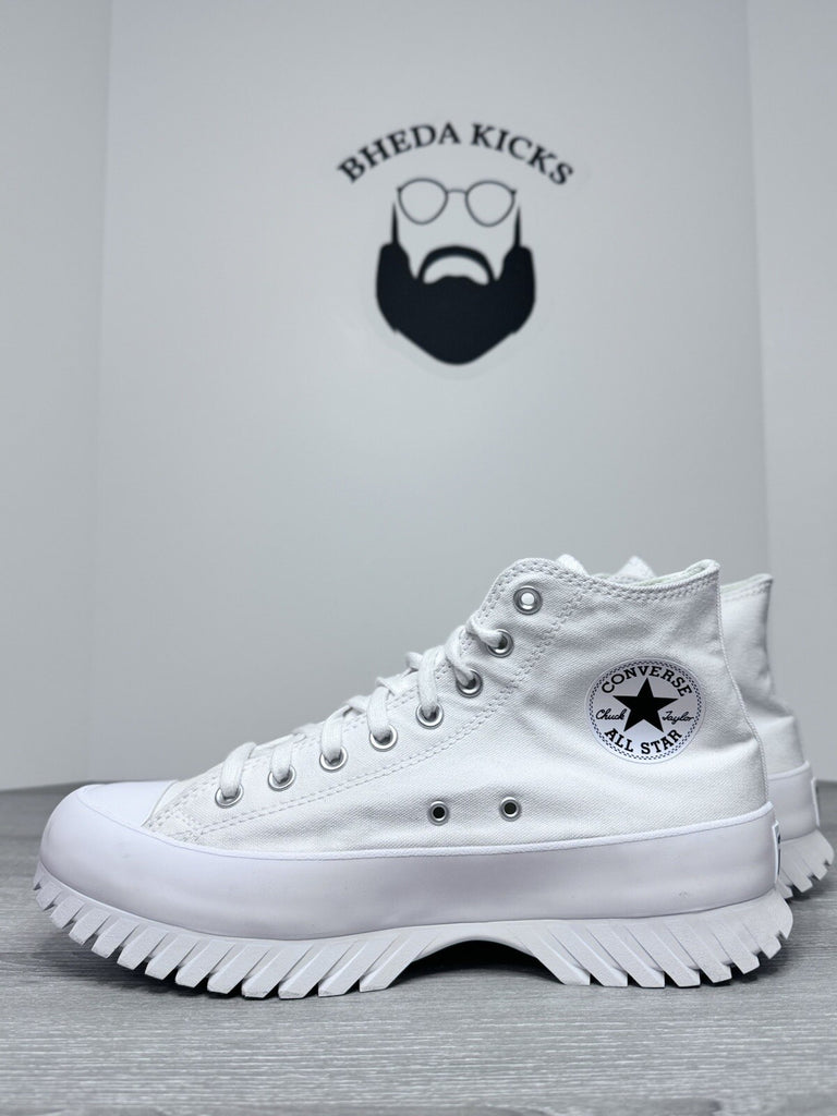 Size 9.5 Men’s Converse Sneakers White A00871C Chuck Taylor All Star Lugged 2.0