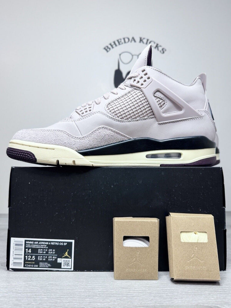 Size 14W/12.5 Men - A Ma Maniére x Air Jordan 4 Retro “While You Were Sleeping”