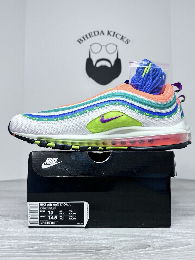 Size 13 - Nike Air Max 97 OA JL On Air London Summer Of Love CI1504-100