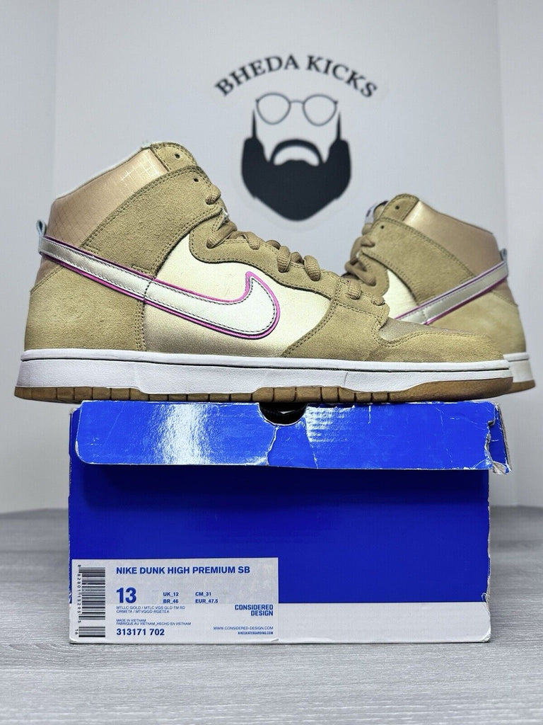 Size 13 - Nike SB Dunk High Premium Koston 2010 (313171-702) Authentic