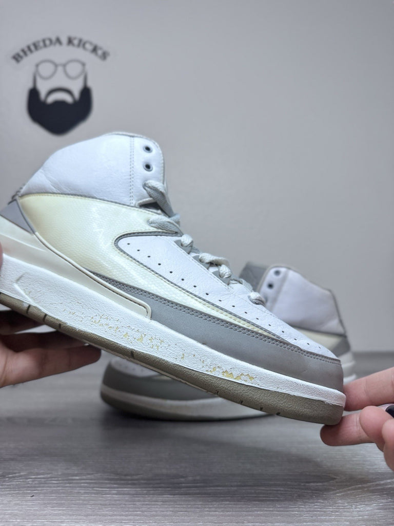 Size 10.5 - Air Jordan 2 Retro 25th Anniversary (385475-101) Preowned Authentic