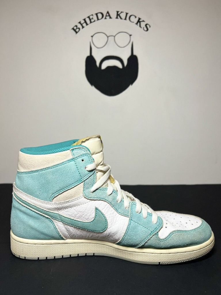 Nike Air Jordan 1 Retro High OG Turbo Green/Sail-White 555088 311 Size 13 Rare