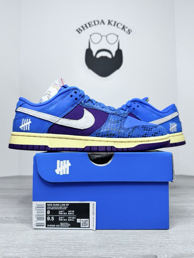 Size 8 - Nike Undefeated x Dunk SP Low 5 On It DH6508-400 Authentic NEW DS