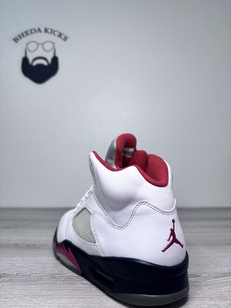 Size 10 - Nike Air Jordan V 5 Retro 2013 Fire Red OG Mens 136027-100 Metallic