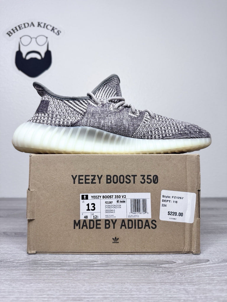 Size 13 - Adidas Yeezy Boost 350 V2 Zyon (FZ1267) Men's Preowned Authentic