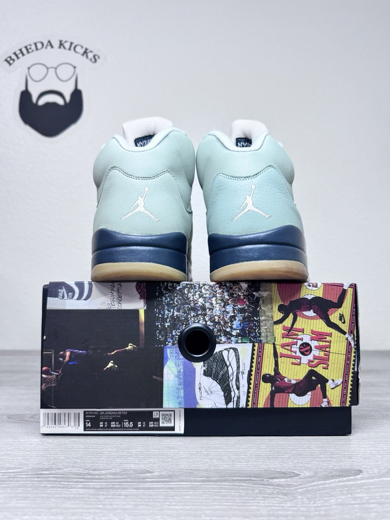 Size 14 - Nike Air Jordan 5 Retro Jade Horizon (2022)  DC7501-300 Preowned Clean