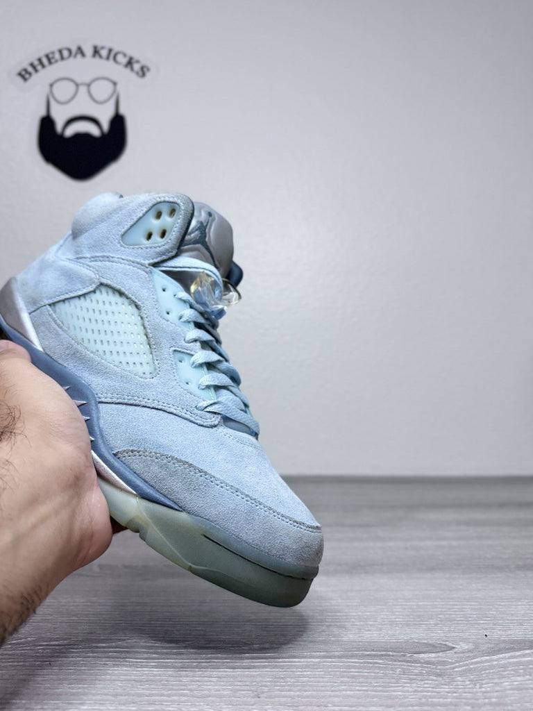Size 11 Women’s / 9.5 M - Jordan 5 Retro Bluebird Shoes DD9336-400 Nike Sneakers