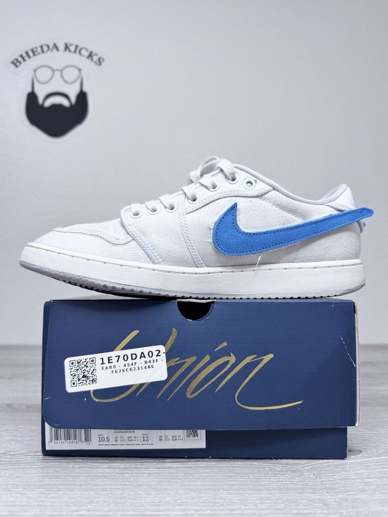 Size 10.5 - Jordan 1 Retro AJKO Low SP Union Sail Men’s DZ4864-100 Preowned