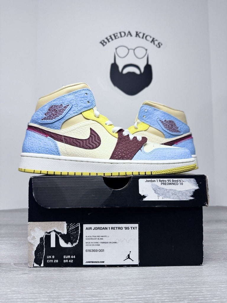 Size 9.5 - Maison Chateau Rouge x Air Jordan 1 Mid SE Fearless CU2803-200