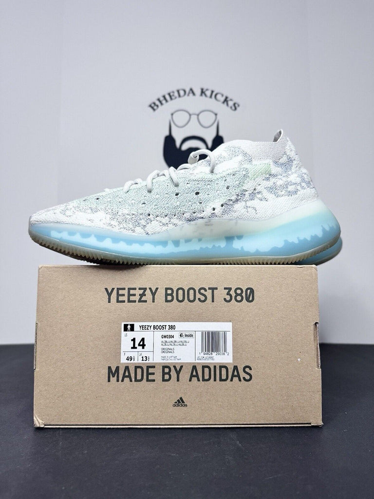 Adidas Yeezy Boost 380 Alien Blue GW0304 2021 Preowned Authentic Men’s Size 14