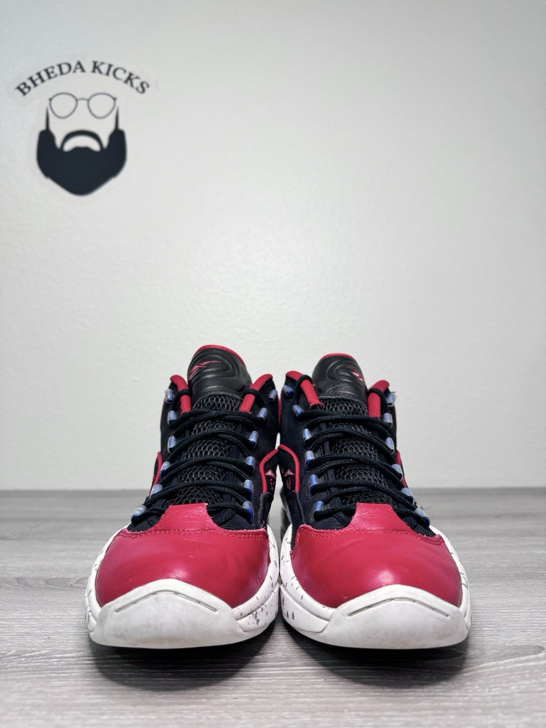 Size 11 - Reebok Question Mid First Ballot Sixers Allen Iverson M44552 Black Red