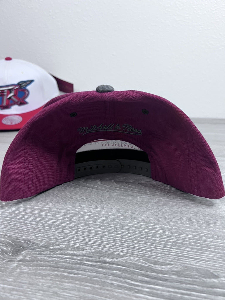 Mitchell & Ness Cleveland Cavaliers Wool Solid Adjustable Snapback Hat Cap