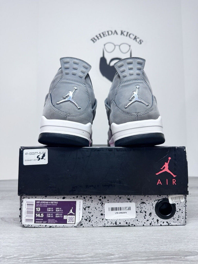 Size 13 - Jordan 4 Retro "Cool Grey" (2019) 308497-007 Men's Preowned Og